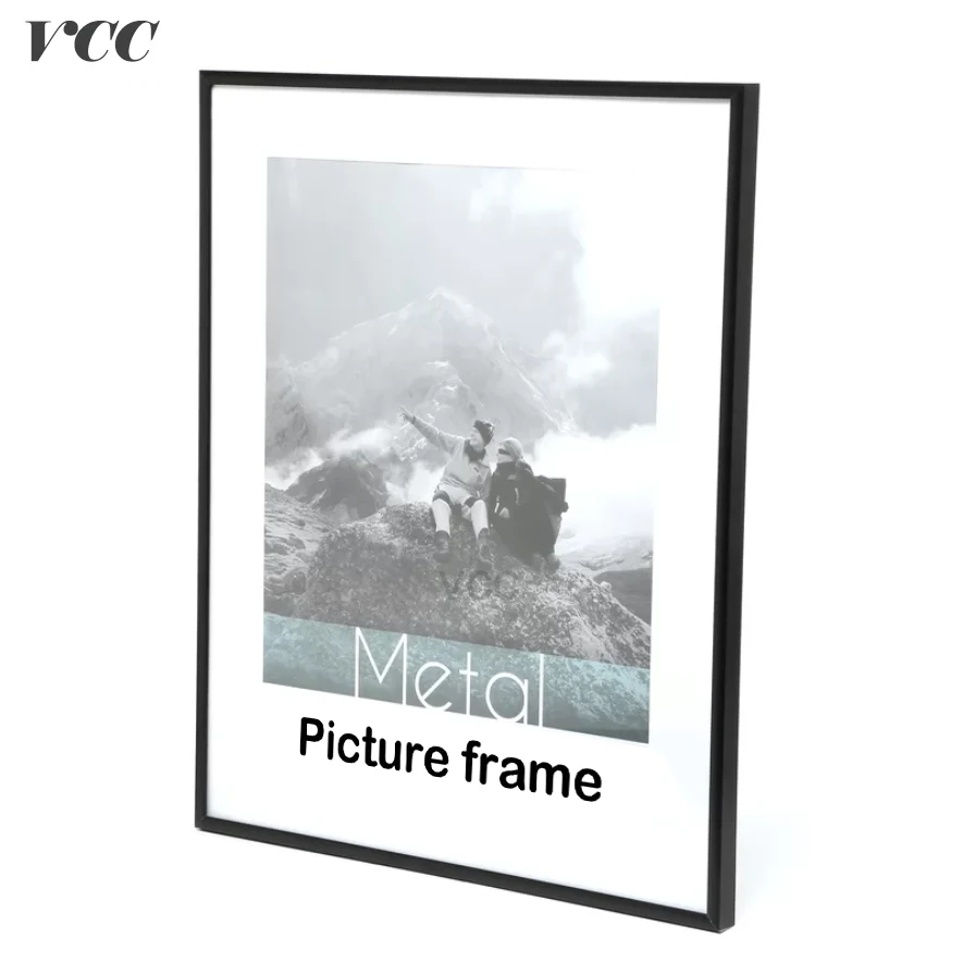 Marco de fotos para cartel de pared marco de Metal 40X50 50X60 40X60 arte decorativo de la pared marco de fotos marco sin montar, sin vidrio Marco de fotos para cartel de pared marco de Metal 40X50 50X60 40X60 arte decorativo de la pared marco de fotos marco sin montar, sin vidrio