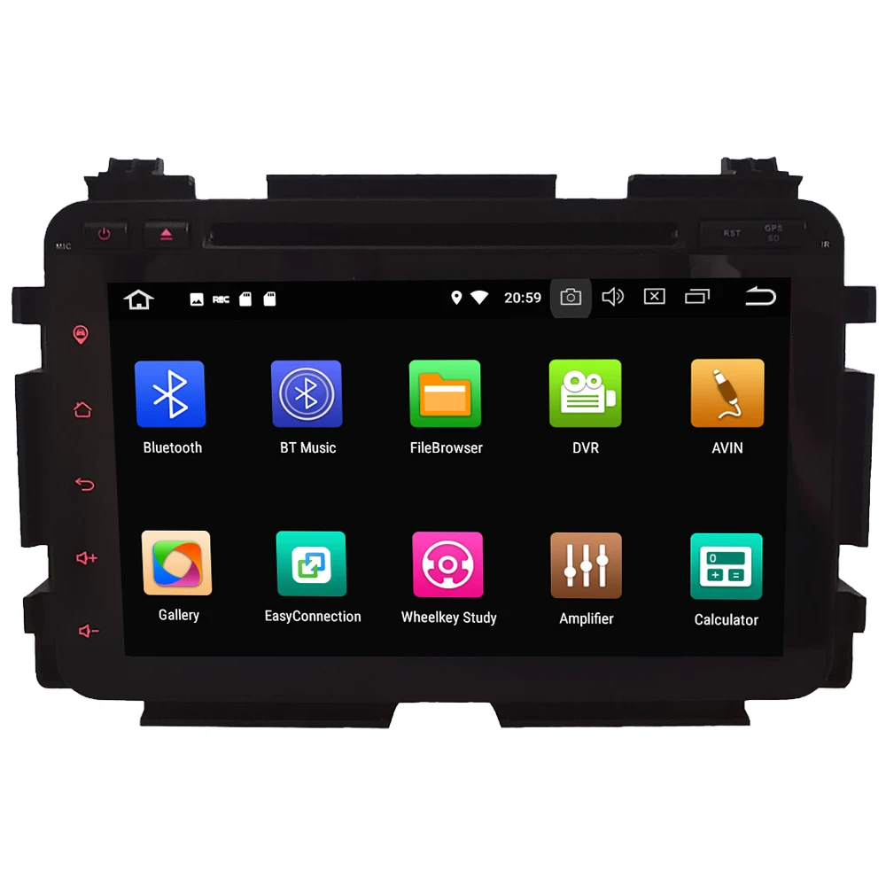 Flash Deal 8" Octa Core 4G WIFI Android 8.1 4GB RAM 64GB ROM RDS BT Car DVD Player Stereo Radio GPS Glonass For Honda HRV Vezel 2013-2018 1