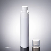 20 шт. Белый ПЭТ пластиковый парфюмированный спрей в бутылке спрей бутылка-контейнер для косметики бутылка упаковка пульверизатор распылитель духов 100 мл