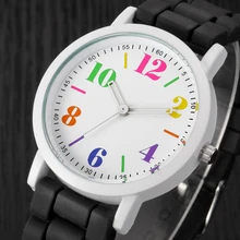 XINEW новые модные женские спортивные часы силиконовые конфеты цветные мужские повседневные часы кварцевые часы 12 цветов Relogio Feminino 1021