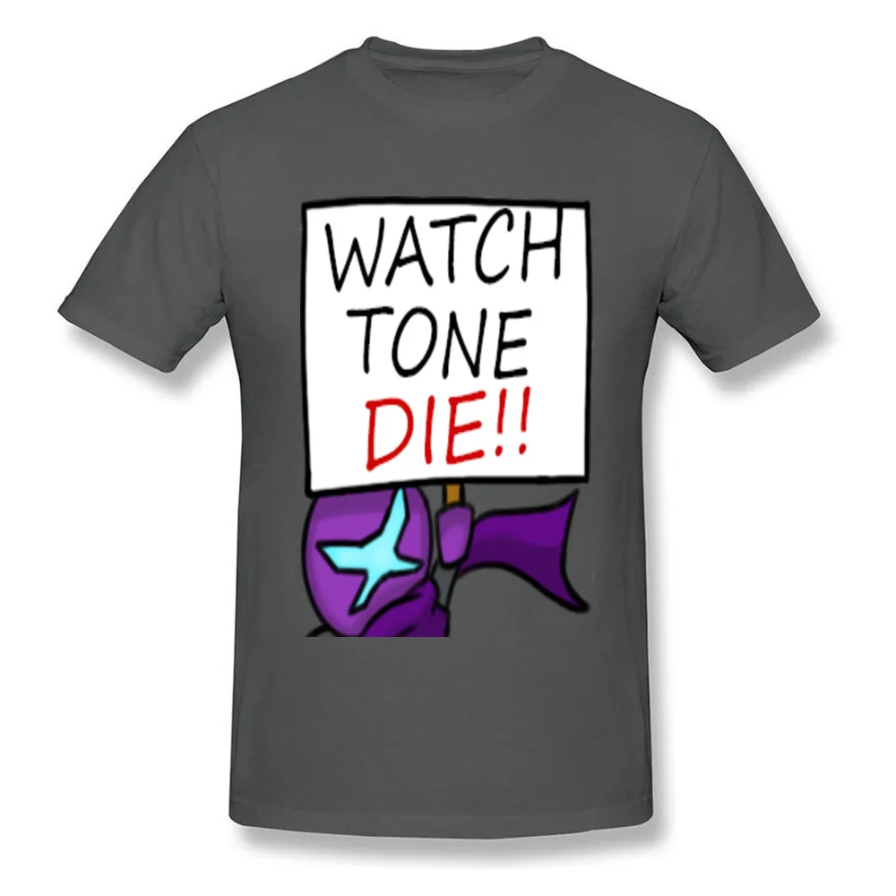 O-Neck WATCH TONE DIE 100% Cotton Fabric Men T-shirts Casual Short Sleeve Tops Shirt Funny Normal Sweatshirts Drop Shipping WATCH TONE DIE carbon