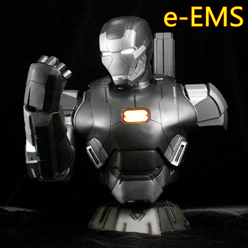 

42cm Avengers:Infinity War Superhero GK Iron Man 1/2 BUST Gears of War Statue Resin Action Figure Collection Model Toy L2556