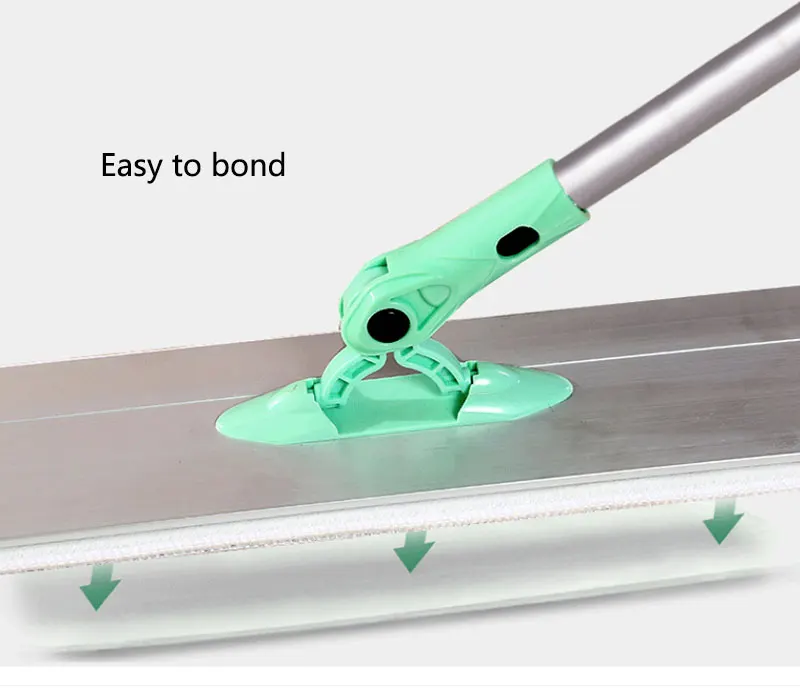 Baffect 50 см алюминиевая пластина плоская Швабра для мытья полов с микрофиброй коврик scalableультратонкий Швабра бытовые инструменты для уборки