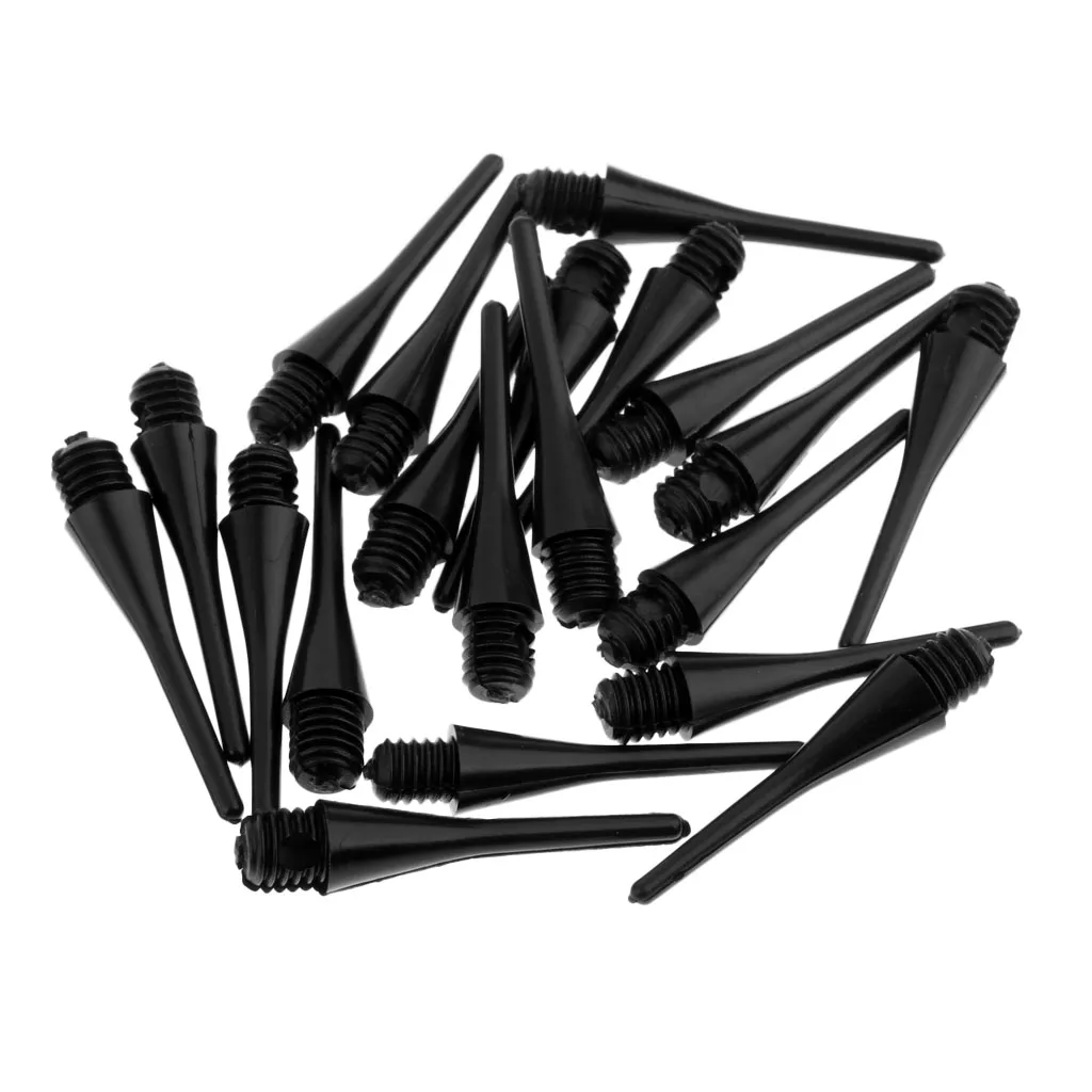 (Pack of 20) 2BA Thread Soft Tip Dart Points for Electronic Dartboard Indoor Game Dart Boards Target Backboard Supplies