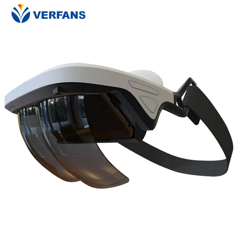  VERFANS Augmented Reality Glasses AR Box Holographic Effects Smart Helmet 3D Virtual Reality with C