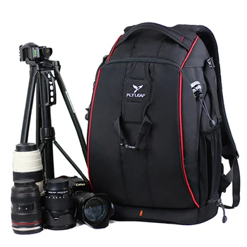 

Roadfisher Waterproof Digital SLR DSLR Camera Backpack Mochila Travel Bag Insert 14'' Laptop Case For Canon 7D Nikon D810 Sony