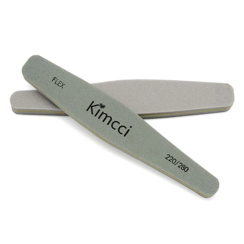 

Kimcci 1pcs Good Quality Nail File Manicure Tools Sanding Blocks Sponge Buffer EDGE 220/280 Nail Art Salon Manicure Accessories
