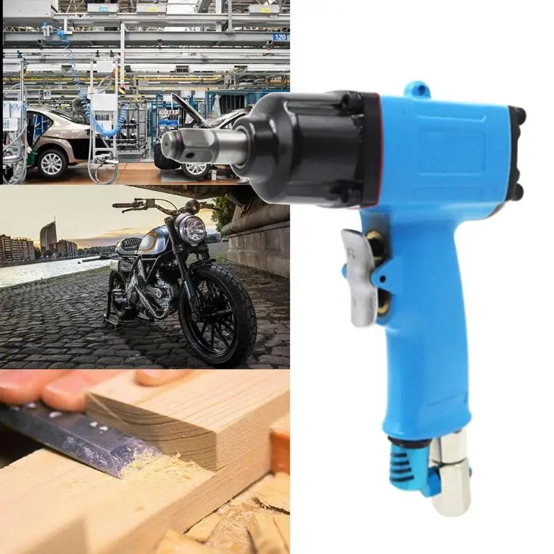 

Drive Air Gun Wrench Kit 3/8 Wrench Pneumatic Impact Gun Wrench Tyre Tool Hammer Gun Air Tool 9000rpm High Quality