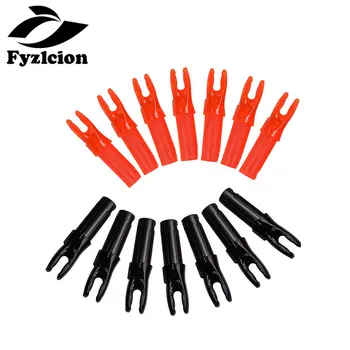 

Hunting Archery Bolts 50pcs Plastic Internal Arrow Nocks F Shaft ID 6.2mm Archery Crossbow