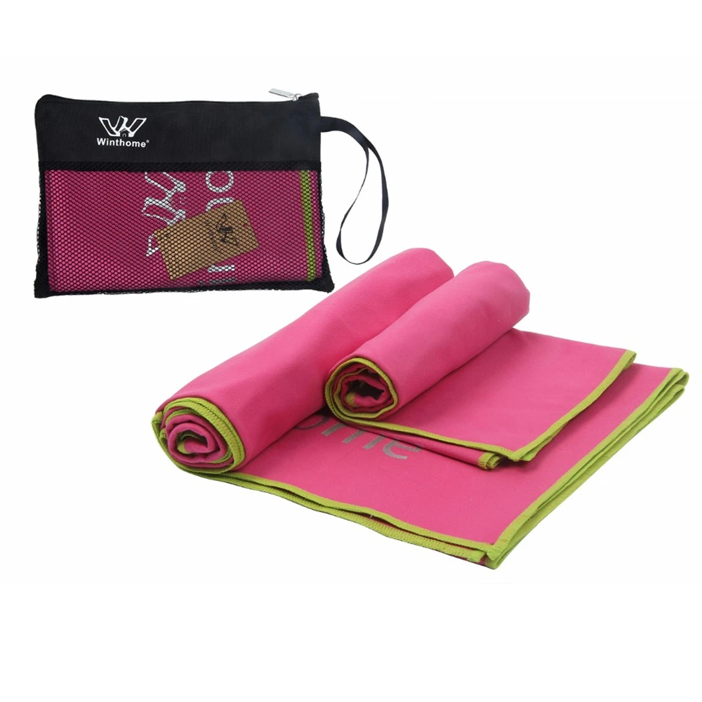 Microfiber Quick Drying Sports Towel Travel Camping Swimming Beach Bath