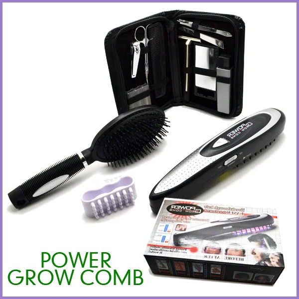 Hairmax Growth Laser Comb Brush Power Grow Laser Comb Kit Regrow Hair