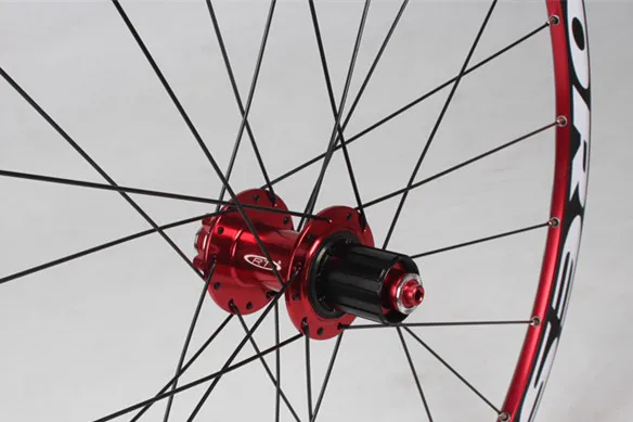 Top RT RC3 Mountain Bike Bicycle front 2 rear 4 sealed bearing aluminum alloy rim multicolor wheels 18