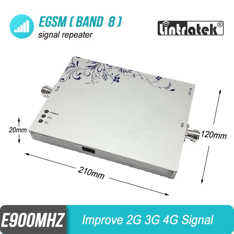 Free Shipping Powerful 25dBm Output 2G 3G 4G EGSM 900mhz Repeater E-900 Booster Amplifier #5-1