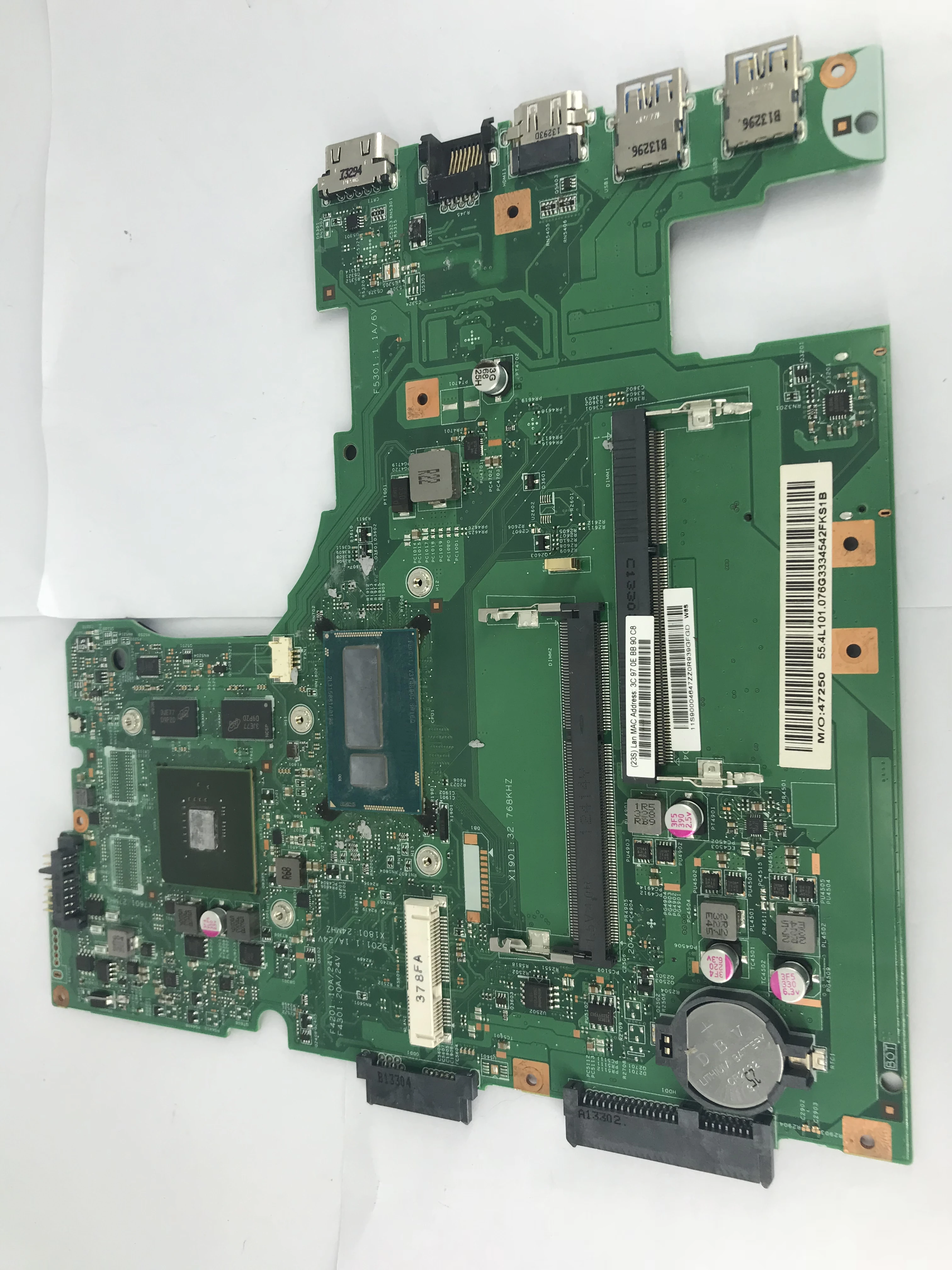  High quality LS51P MB Laptop Motherboard for Lenovo S510P FRU:90004489 W8S DIS SR16Z I7-4500U DDR3L