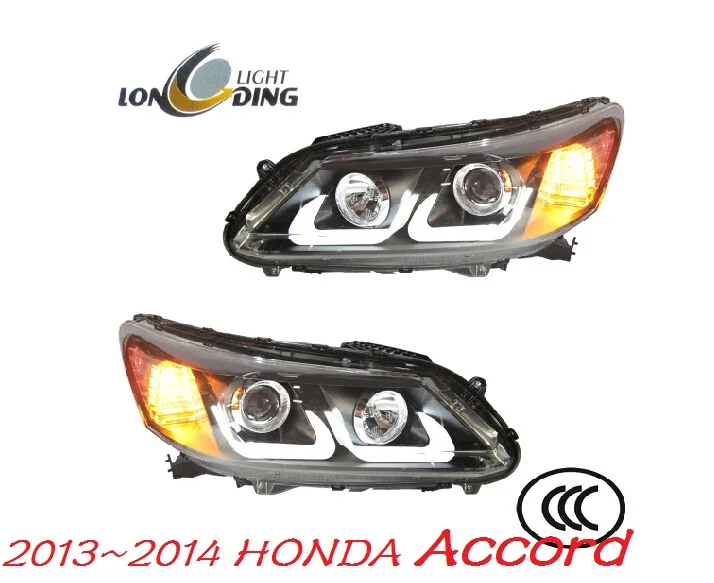 2 шт. Автомобиль Стайлинг для hid xenon 9th фара Accord фары Spirior fit 2016 год с головным светом