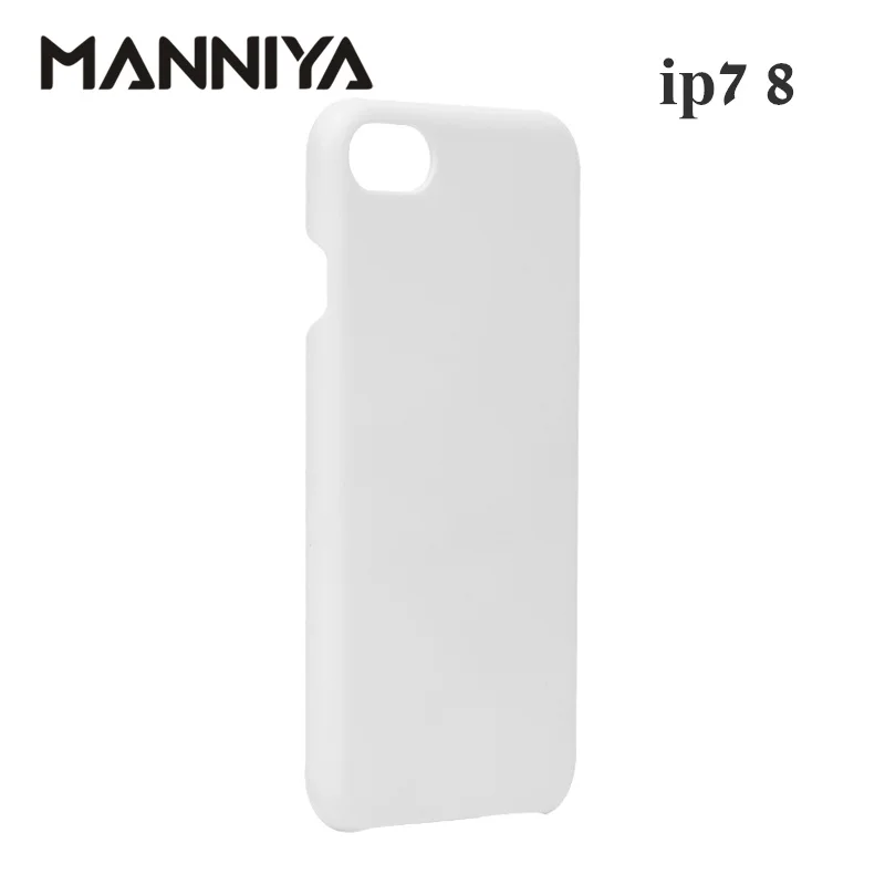 MANNIYA 3D Сублимация пустые белые телефонные чехлы для iphone 7 8! 100 шт./лот
