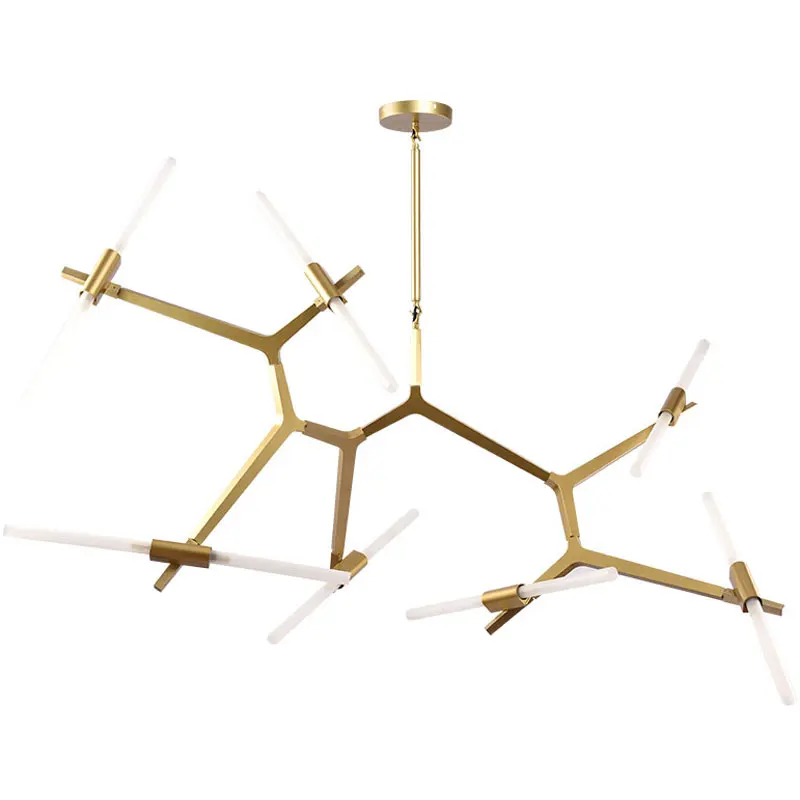 

14 light Modern rotatable branch LED Chandelier light Toolery Nordic agnes art decoration hanging Light fixture G9 5W led Lamp