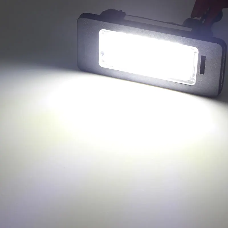 2 шт. Canbus Led номерной знак для BMW светильник лампа Белый E39 M5 E70 E71 X5 X6 E90 E92 E93