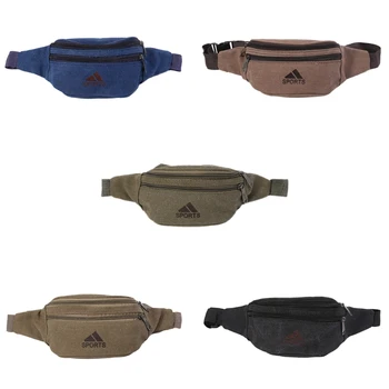 

THINKTHENDO Durable Men Fanny Waist Pack Belt Hip Bum Military Tactical Bags Pouch