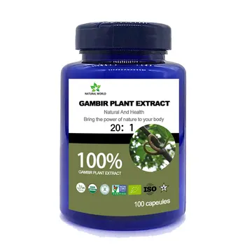 

Natural Gambir Plant Extract capsules, 100% Gambir Plant Extract 20:1