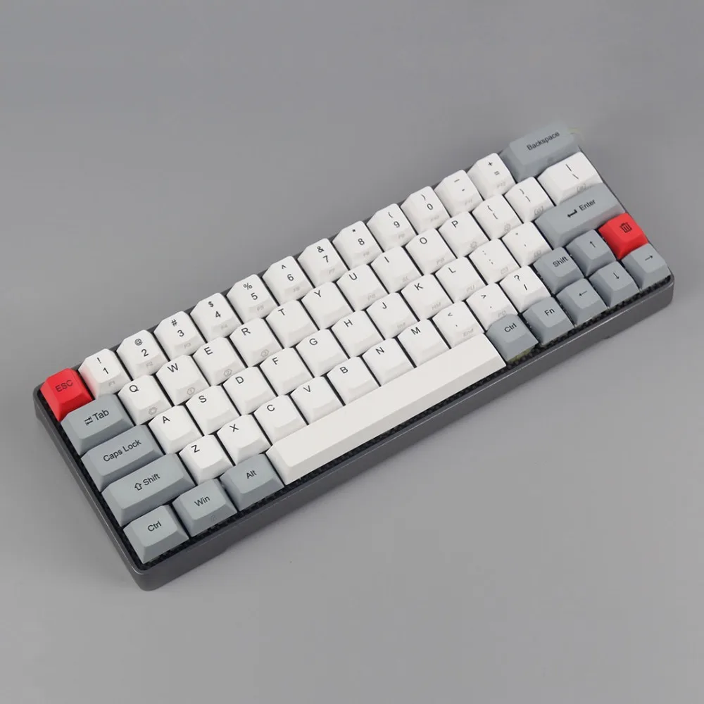 GK64 полностью собранная механическая клавиатура с вишневым профилем kecap