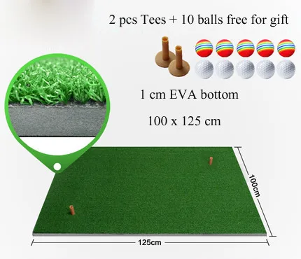 golf hitting mat gold driving mat10