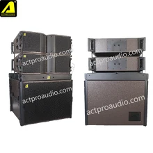 На открытом воздухе Kara double 8 дюймов Колонка линейного массива SB18 одиночный 18 дюймов SB18 двойной 18 дюймов, сабвуфер громкоговоритель