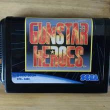 MD Game: Gunstar Heroes(японская версия