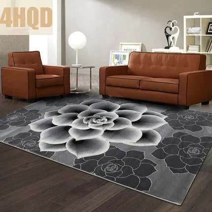 Ковер торговый пункт современный простой гостиной ковер спальня Диванный кофейный столик резной прямоугольник