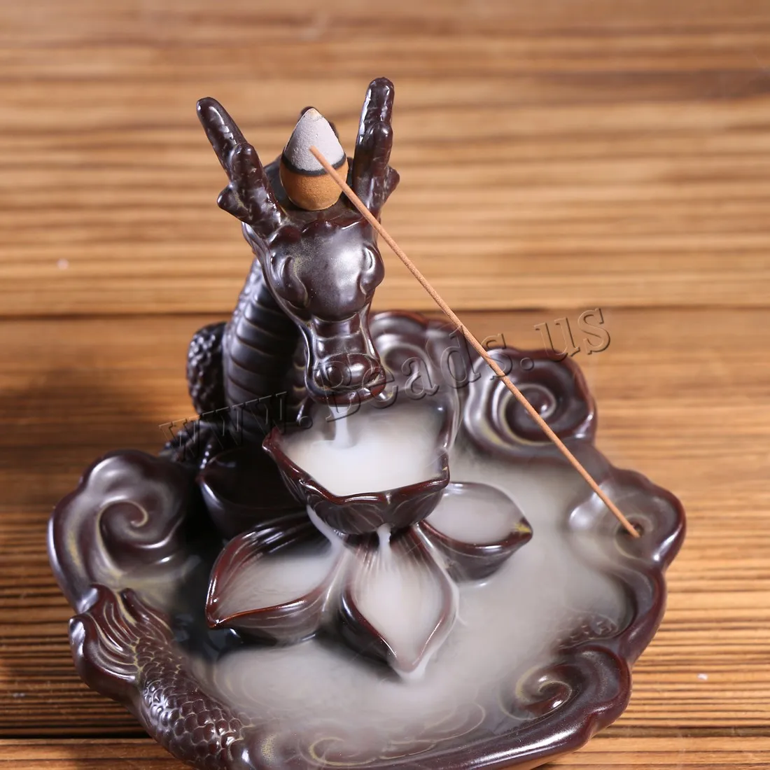 Traditional Chinese Dragon Incense Burner Smoke Waterfall Backflow Incense Burner Censer Use In Home Office Teahouse