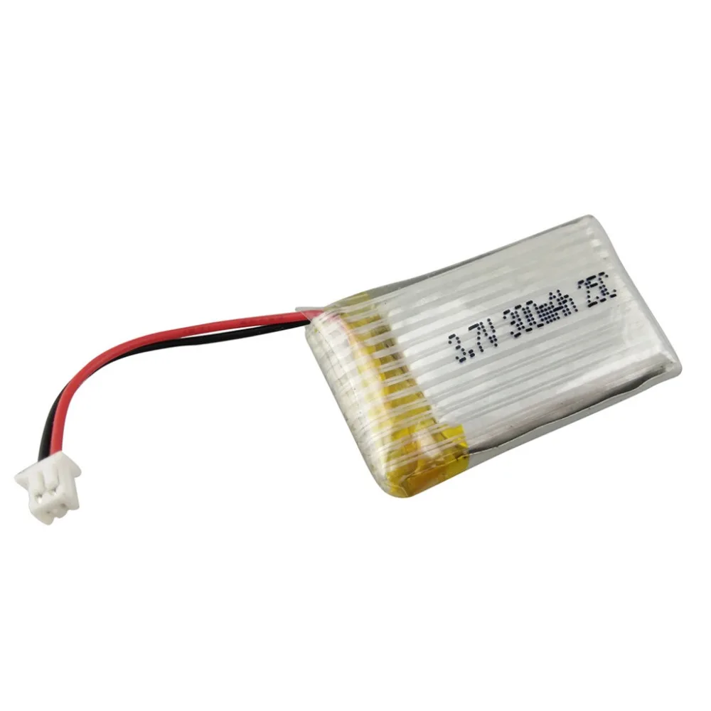 

2017 New Arrival Rechargeable H8C H8W Mini RC Quadcopter Spare Parts 3.7V 300mAh Lipo Battery H8C-006