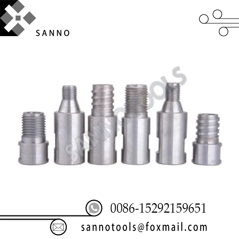 

Free shipping Exchange Adapter For Diamond Core Drill Bit Power Tools Accessories professional thread drill pipe connections