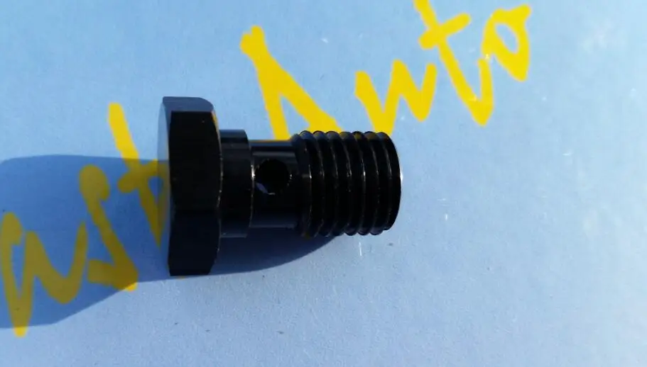 M16 p1.5 m16 * 1.5 m16 x 1.5 liga de alumínio banjo parafuso adaptador para 044 transmissão óleo refrigerador kits mangueira montagem-0