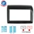 2016 Top Quality Professional Car DVD Radio Fascia Fascia Stereo Dash CD Trim Installation Kit Misura Per FIAT DUCATO 2011