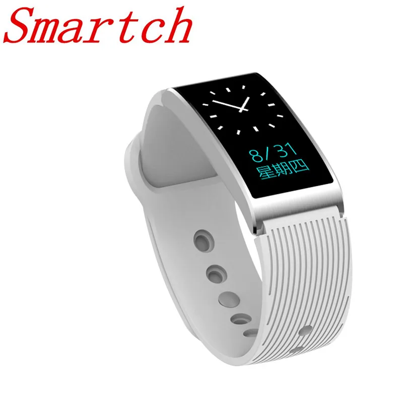 

Smartch X3 Color Touch Smart Bracelet Bluetooth 4.0 Smart Band Heart Rate Blood Pressure Monitor IP68 waterproof Swimming Call r