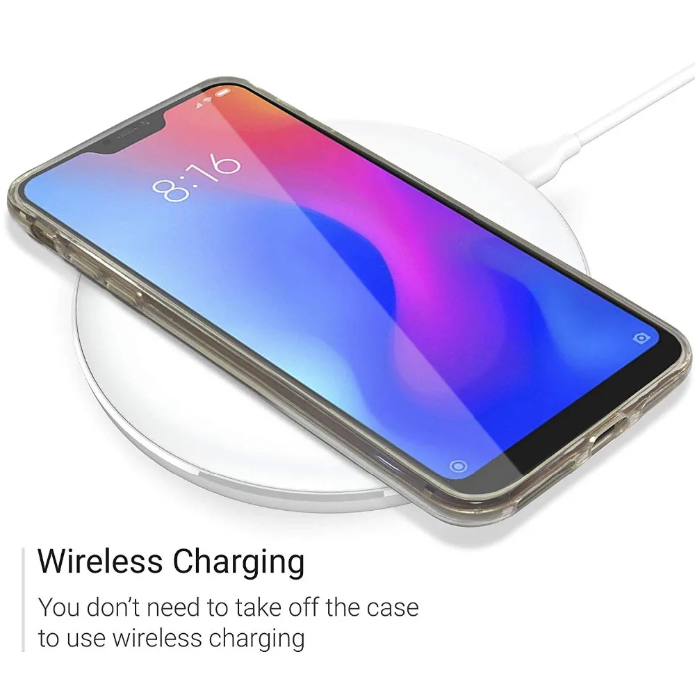 360 Degree Full Body Front And Back Clear TPU&PC Case Cover sfor Xiaomi Mi 8 Lite F1 Redmi Note 5 6 Pro 7 Mi 8 SE Phone Coque (9)