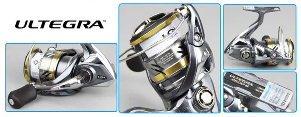 Оригинальная спиннинговая катушка SHIMANO ULTEGRA 1000/2500/C3000/4000 Максимальная мощность 11 кг 5,0: 1/4. 8:1 HAGANE GEAR морская вода/Пресноводная Рыбалка