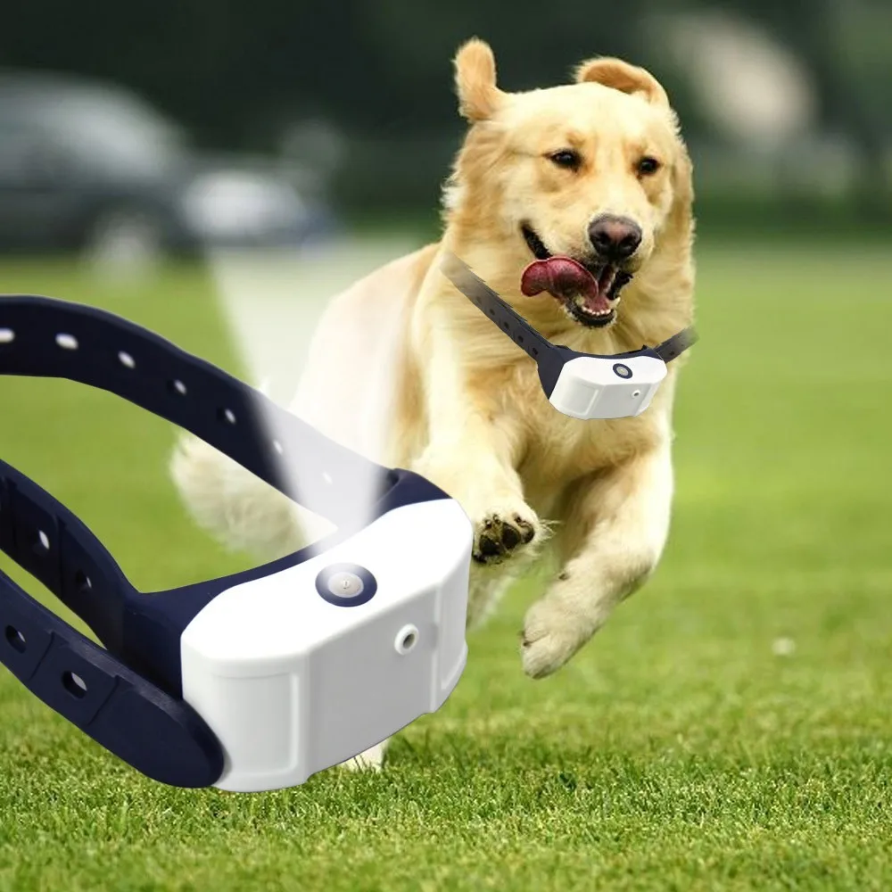 Rechargeable Spray Dog Training Collar Pet Citronella Bark ...