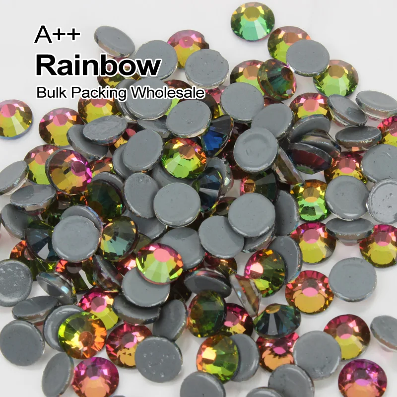 

Hotfix Rhinestones Crystal Rainbow SS6-SS30 High quality Rhinestone Bulk Packing Wholesale