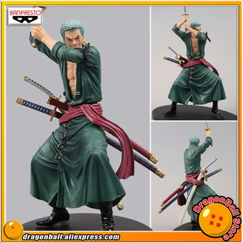 

Japan Anime "ONE PIECE" Original Banpresto Kenshi No Setsuna Swordsmen Moment vol.1 Collection Figure - Roronoa Zoro