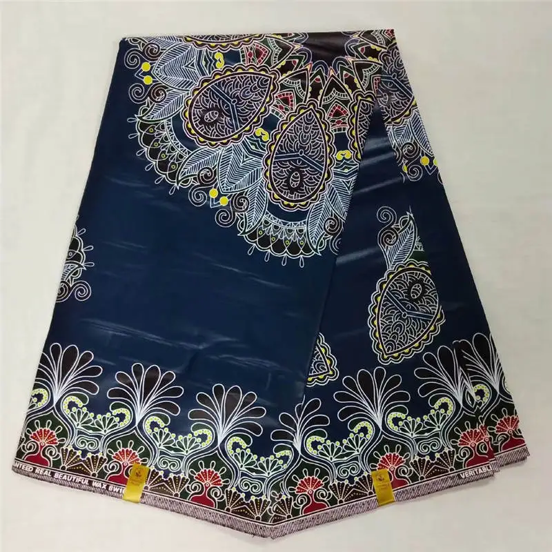 

T2!2018 African Java Wax Prints Fabric 6 Yards For Ankara Style Dress 100% Cotton African Java Wax Fabric ! P40713