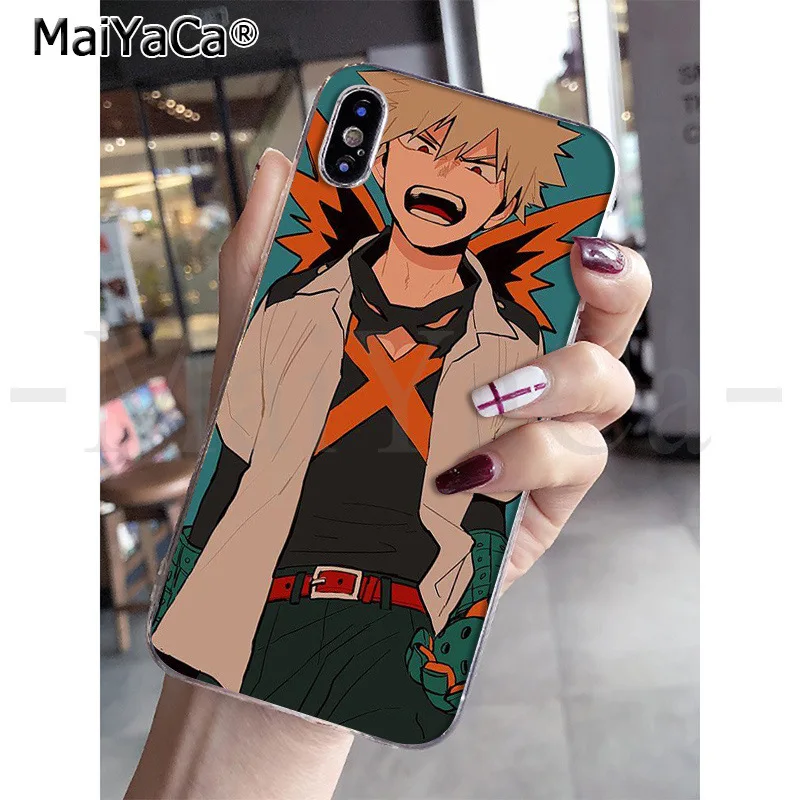 MaiYaCa моя геройская Академия в продаже! Классный чехол для телефона iphone SE 2020 11 pro 8 7