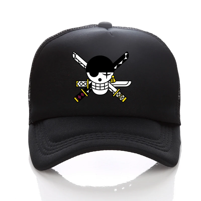 Zoro Shank Logo Jala Topi Pria 