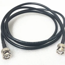 Высокое качество штекер BNC к штекер BNC 60 дюймов 150 см RF RG58 коаксиальный Соединительный кабель