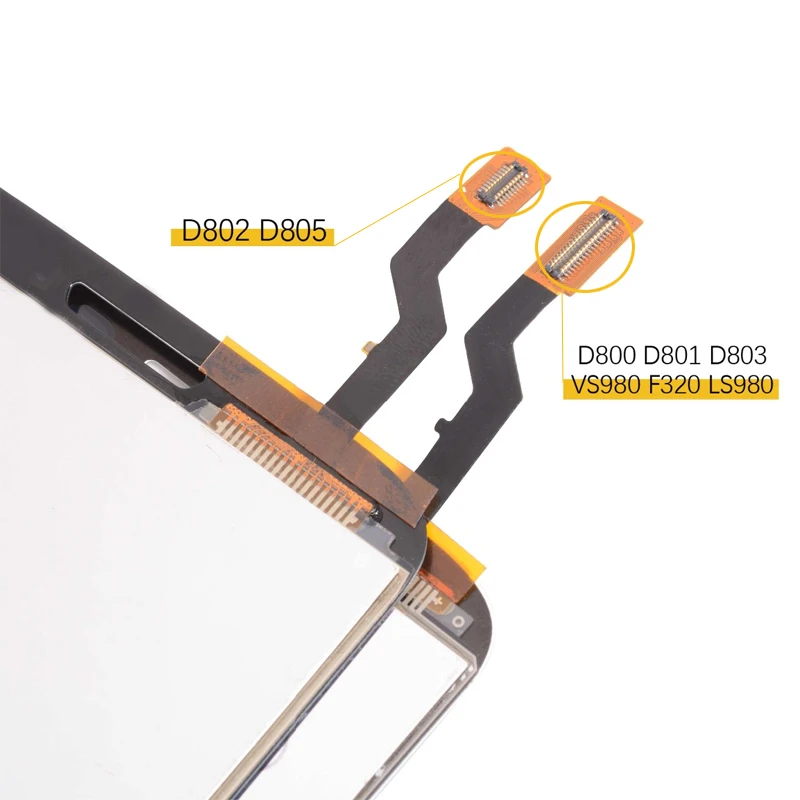 

For LG G2 D802 D805 LCD Display Touch Screen digitizer with Adhesive and tools replacement