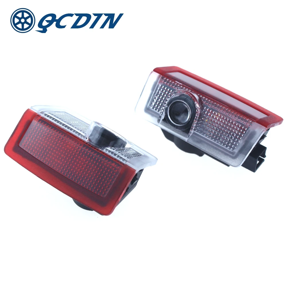 

QCDIN 2pcs for Mercedes Benz OEM LED Car Welcome Light Door Logo Courtesy Lamp Projector Light for Mercedes Benz