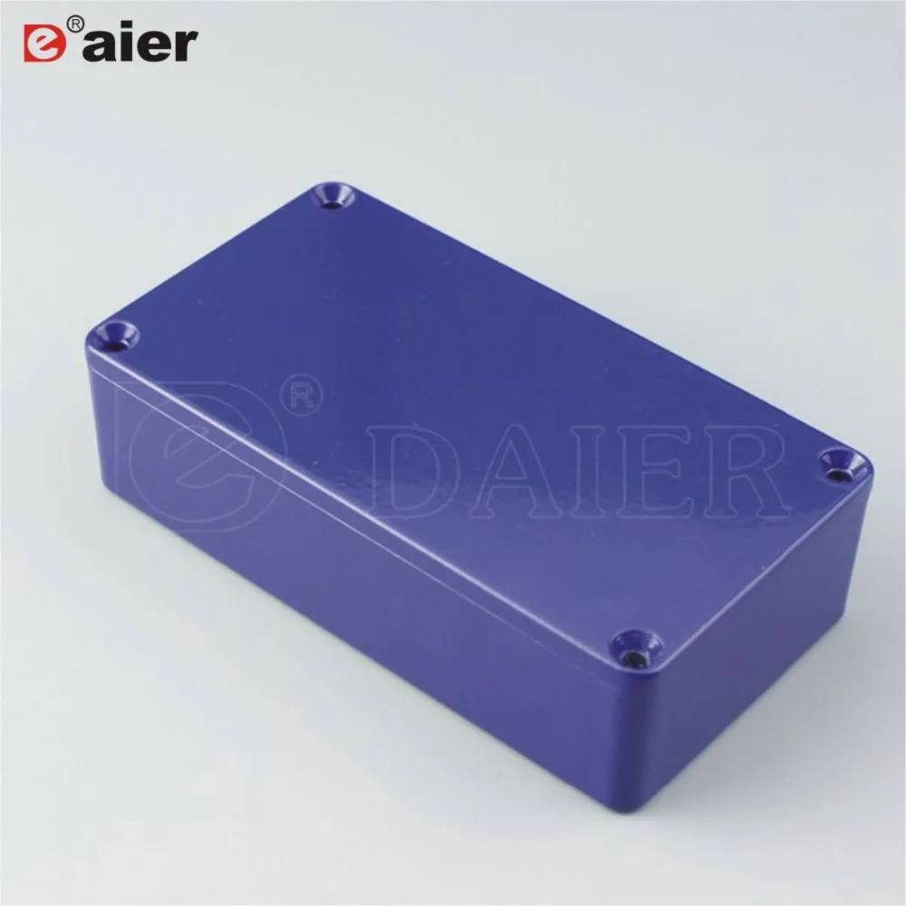 

Blue 1590B Brand-new aluminum enclosure for guitar pedal effects