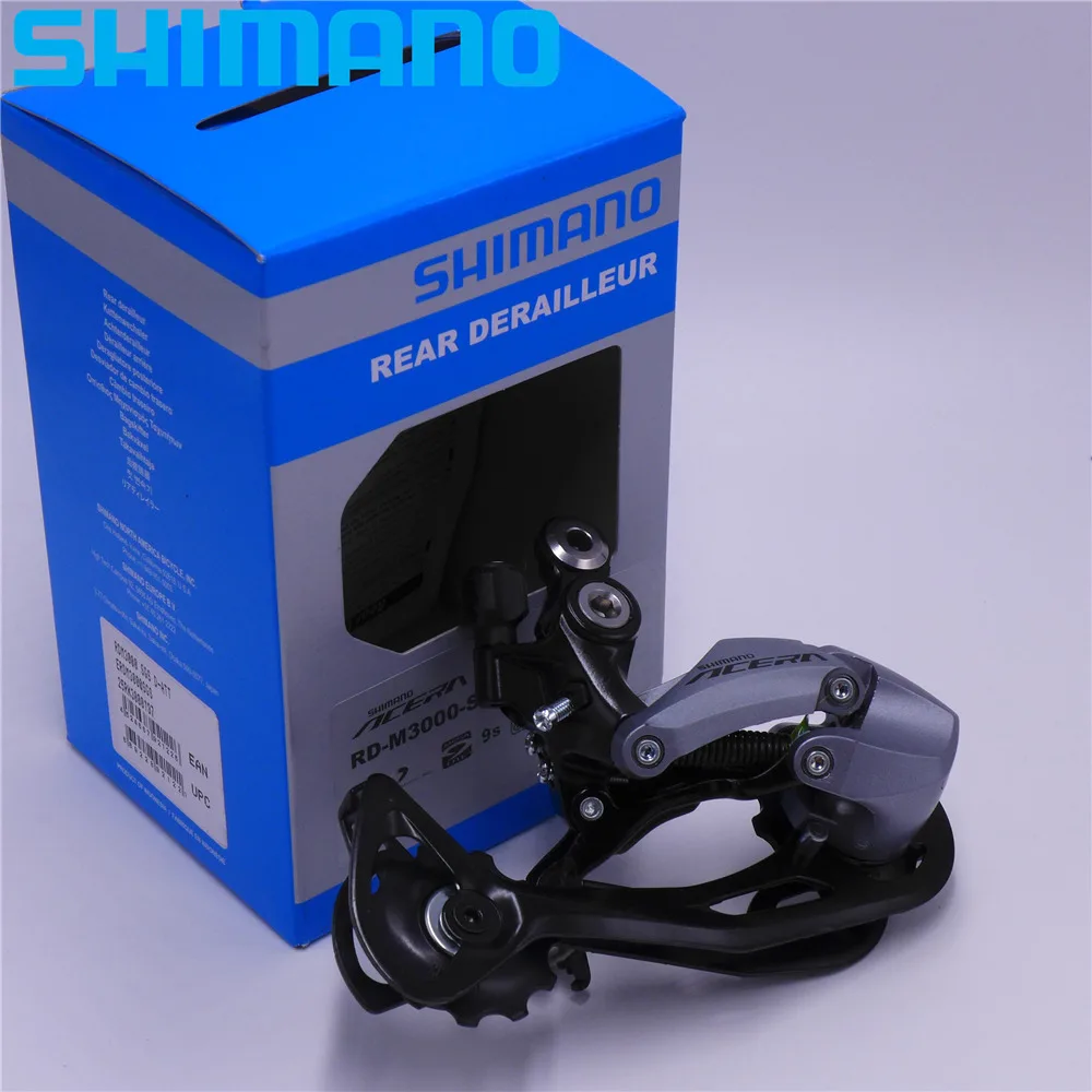 SHIMANO Acera RD M3000 Alivio M4000 M2000 SGS MTB горный велосипед задний переключатель 9 скоростей