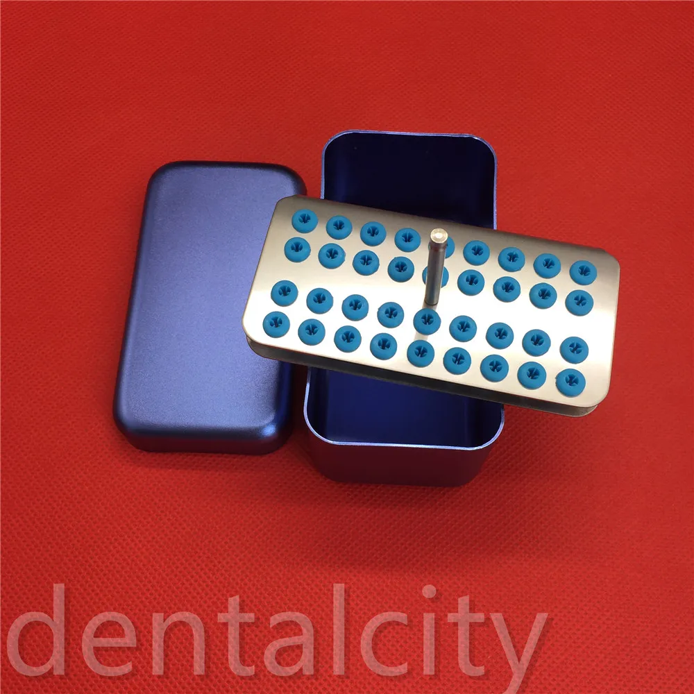 Подробная информация о стоматологических 36 держателей 2,35 мм FG ra hp Burs оправки дезинфекционный блок стерилизатор