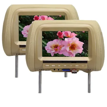 

SH7038-P5 One pair 7 Inches MP5 Headrest Monitor Car Monitor TFT LED Digital Screen Player for Car Support SD Card,MP5, USB Card
